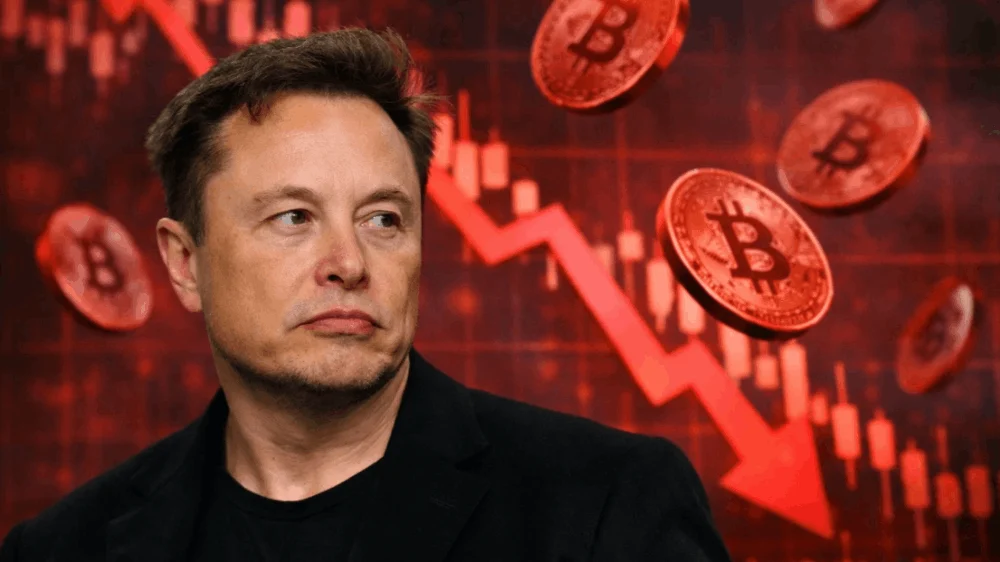 Elon Musk prerobil na Bitcoine. Zdroj: sora.chatgpt.com Elon Musk prerobil na Bitcoine